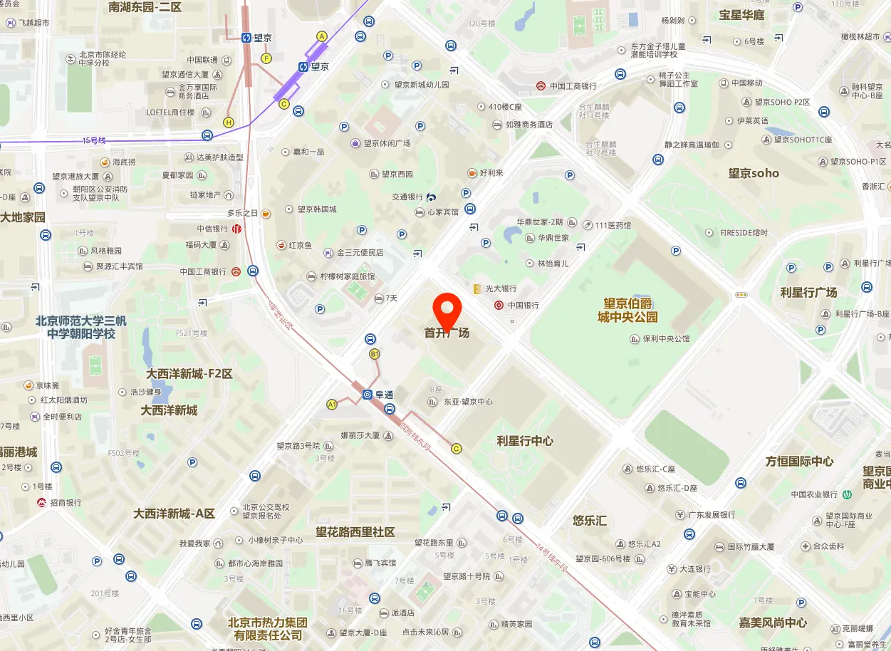 北京首开广场地图位置